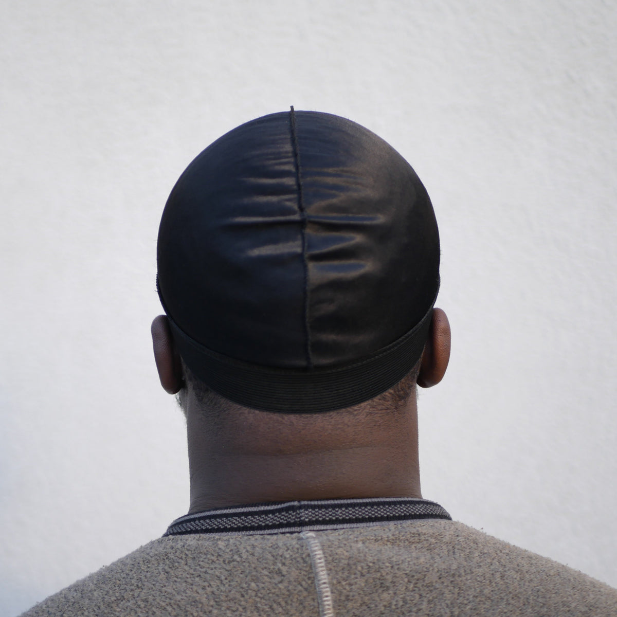 Black Silky Wave Cap – Crown Deluxe