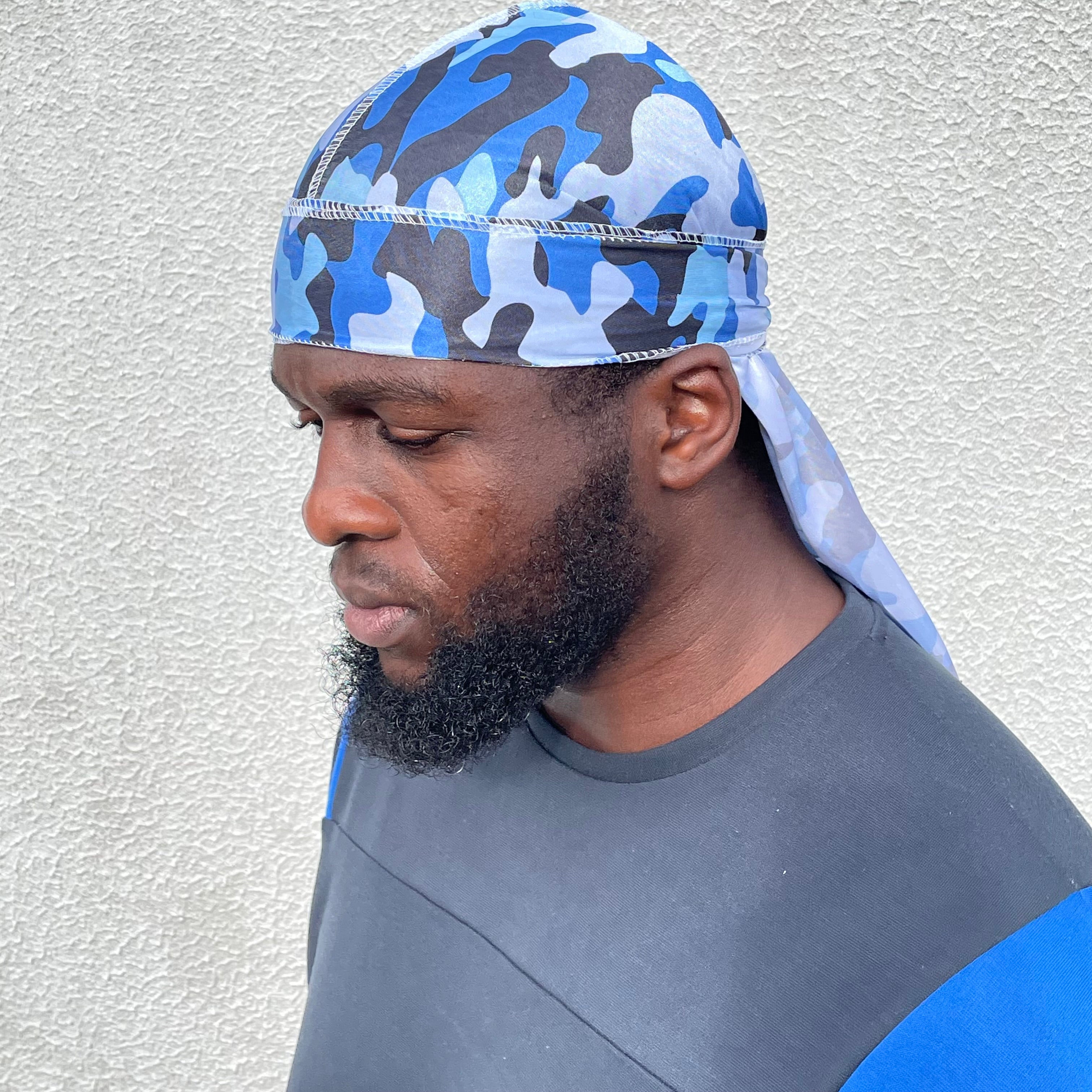 Ocean Wave Crown Durag